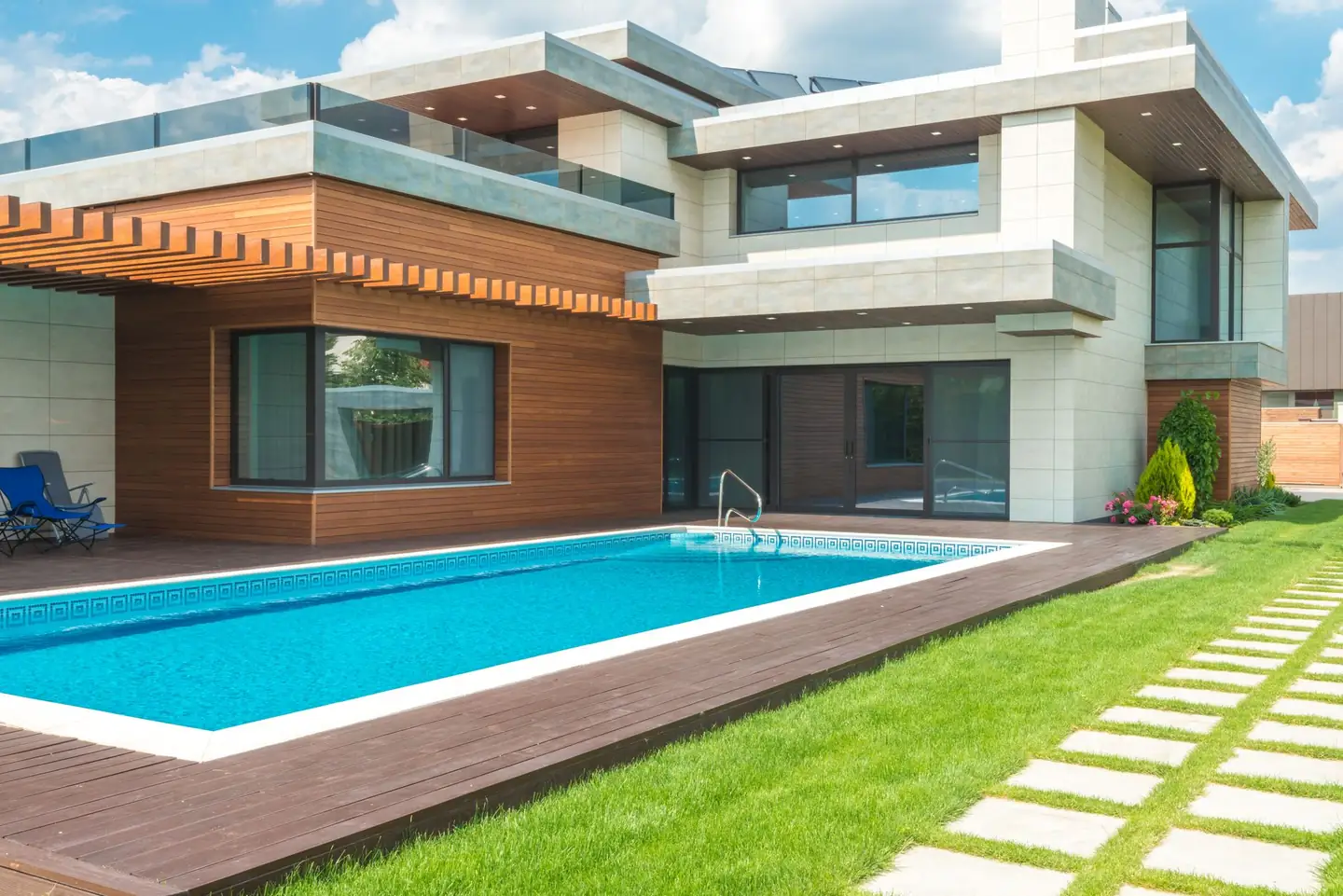 Swimming pool built in Parkville, NSW